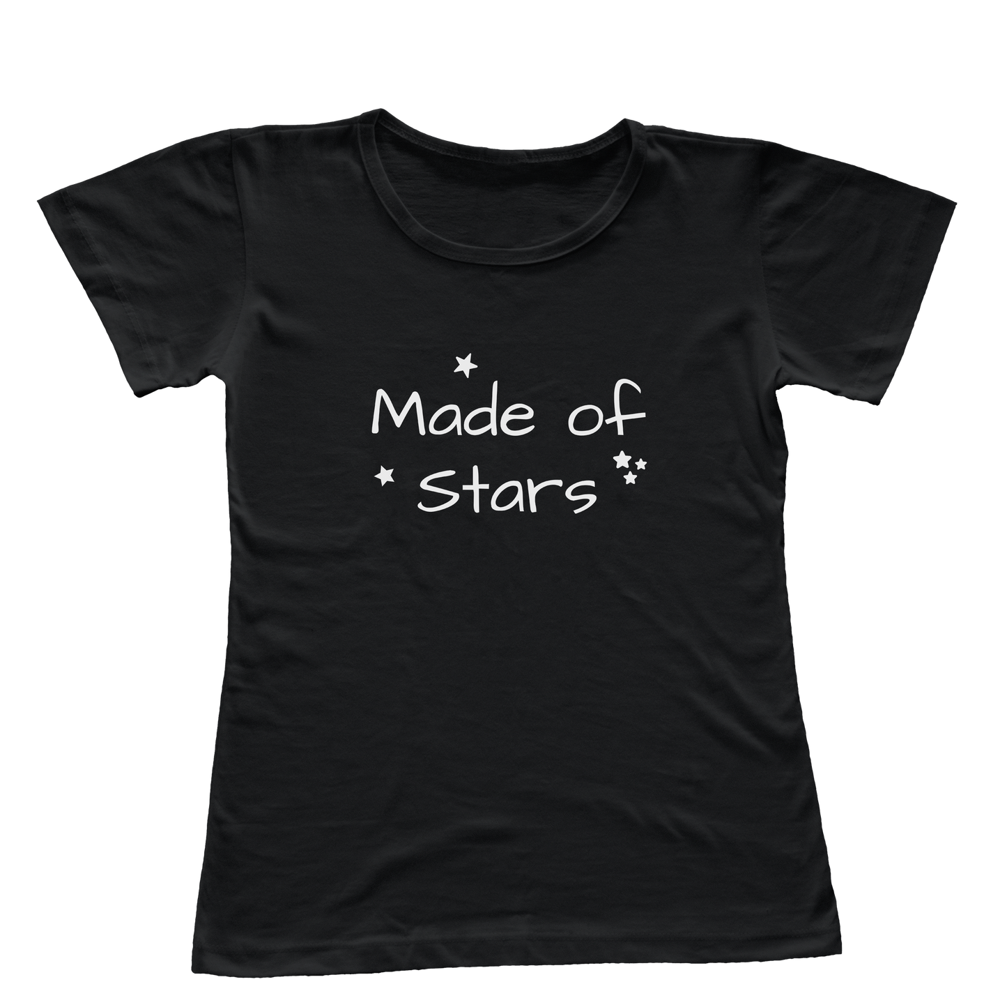 Camiseta Babylook Made of Stars