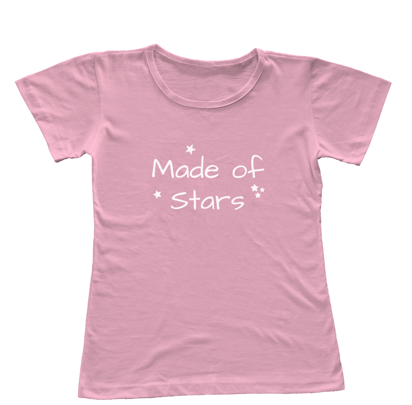 Camiseta Babylook Made of Stars