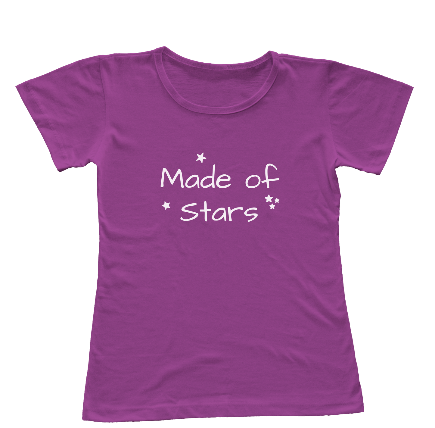 Camiseta Babylook Made of Stars