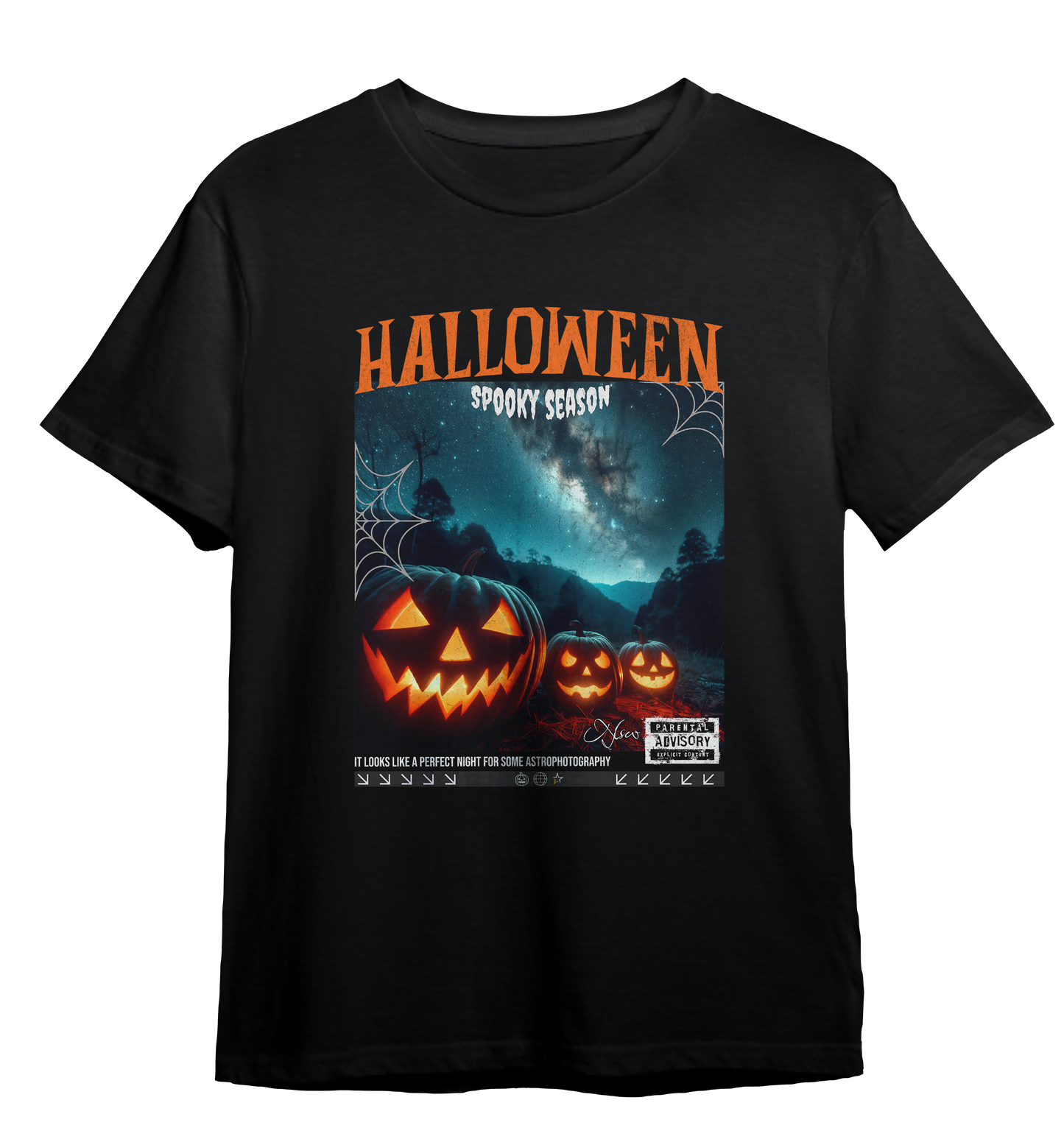 Camiseta Halloween Astrophotography
