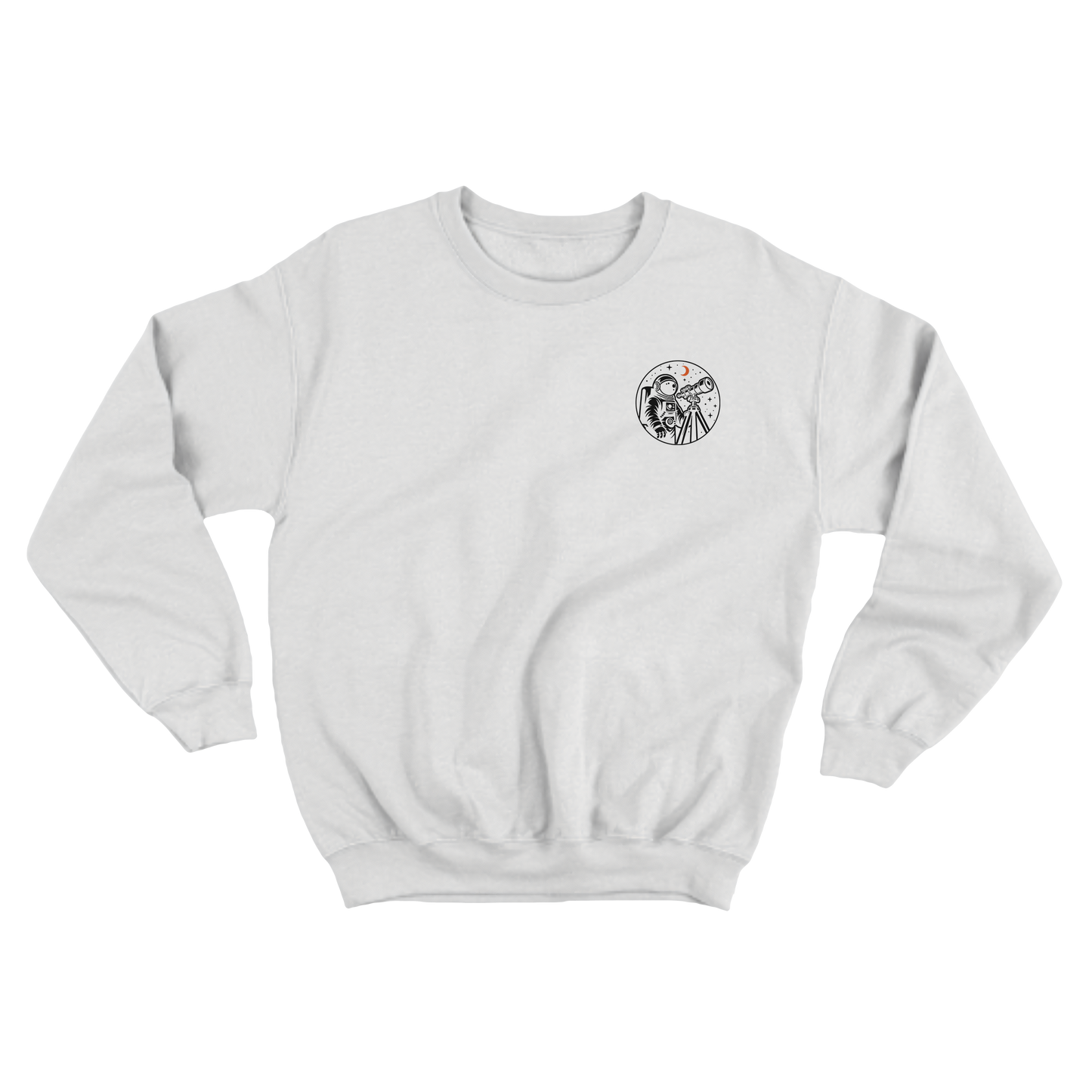 Moletom s/Capuz Astronauta Minimalista