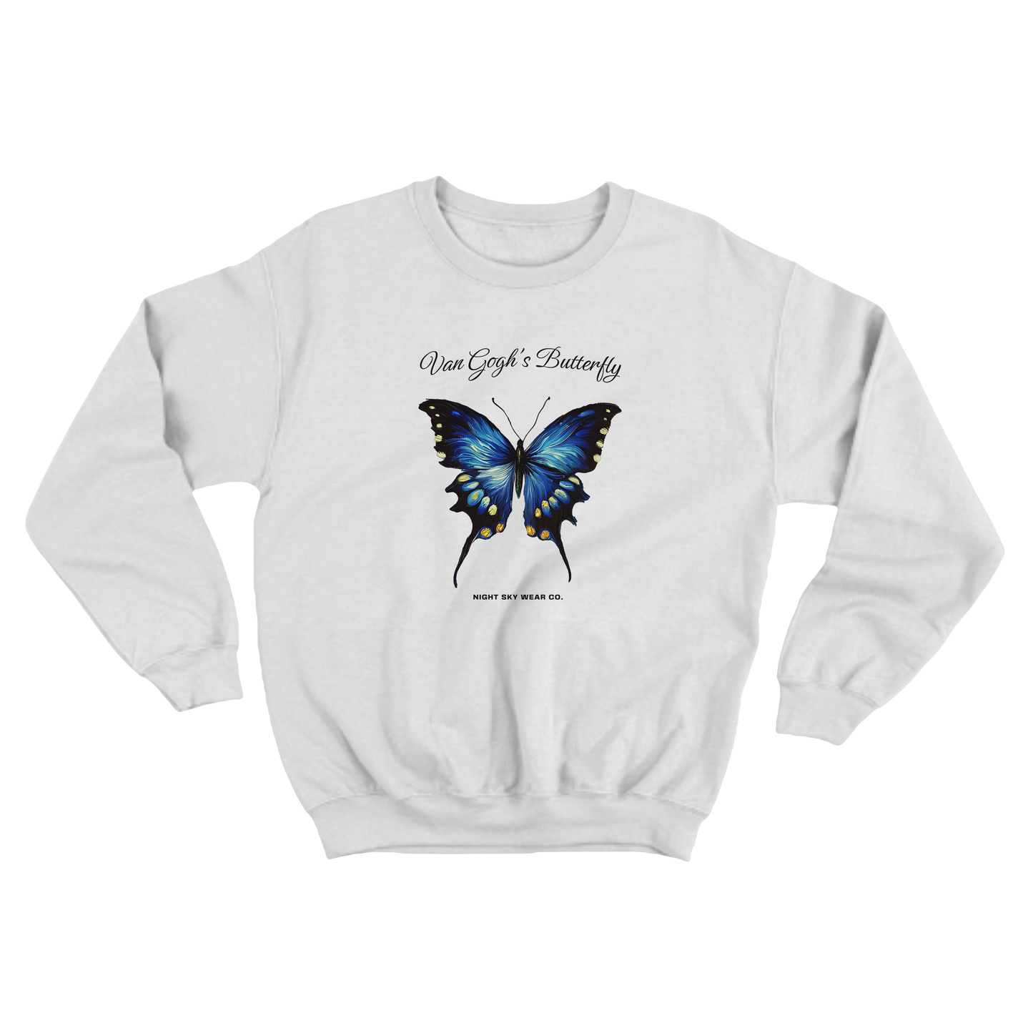 Moletom s/Capuz Borboleta de Van Gogh