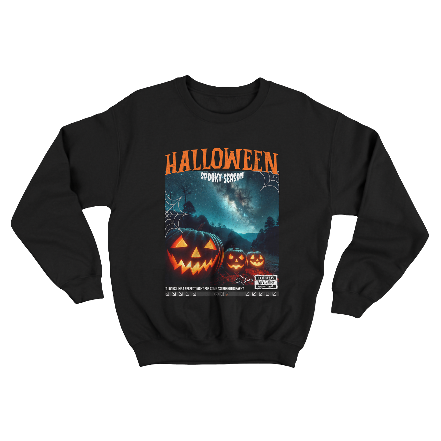 Moletom s/Capuz Halloween Astrophotography