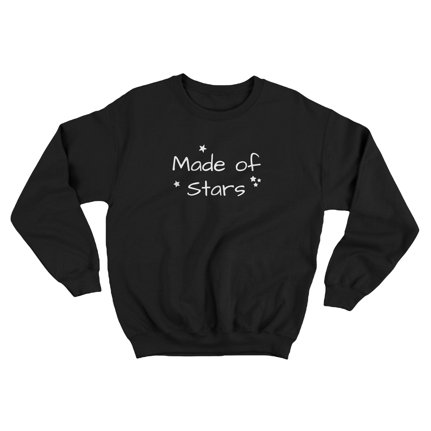 Moletom s/Capuz Made of Stars