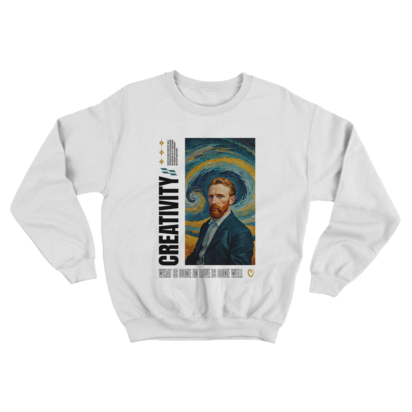 Moletom s/Capuz Van Gogh's Creativity