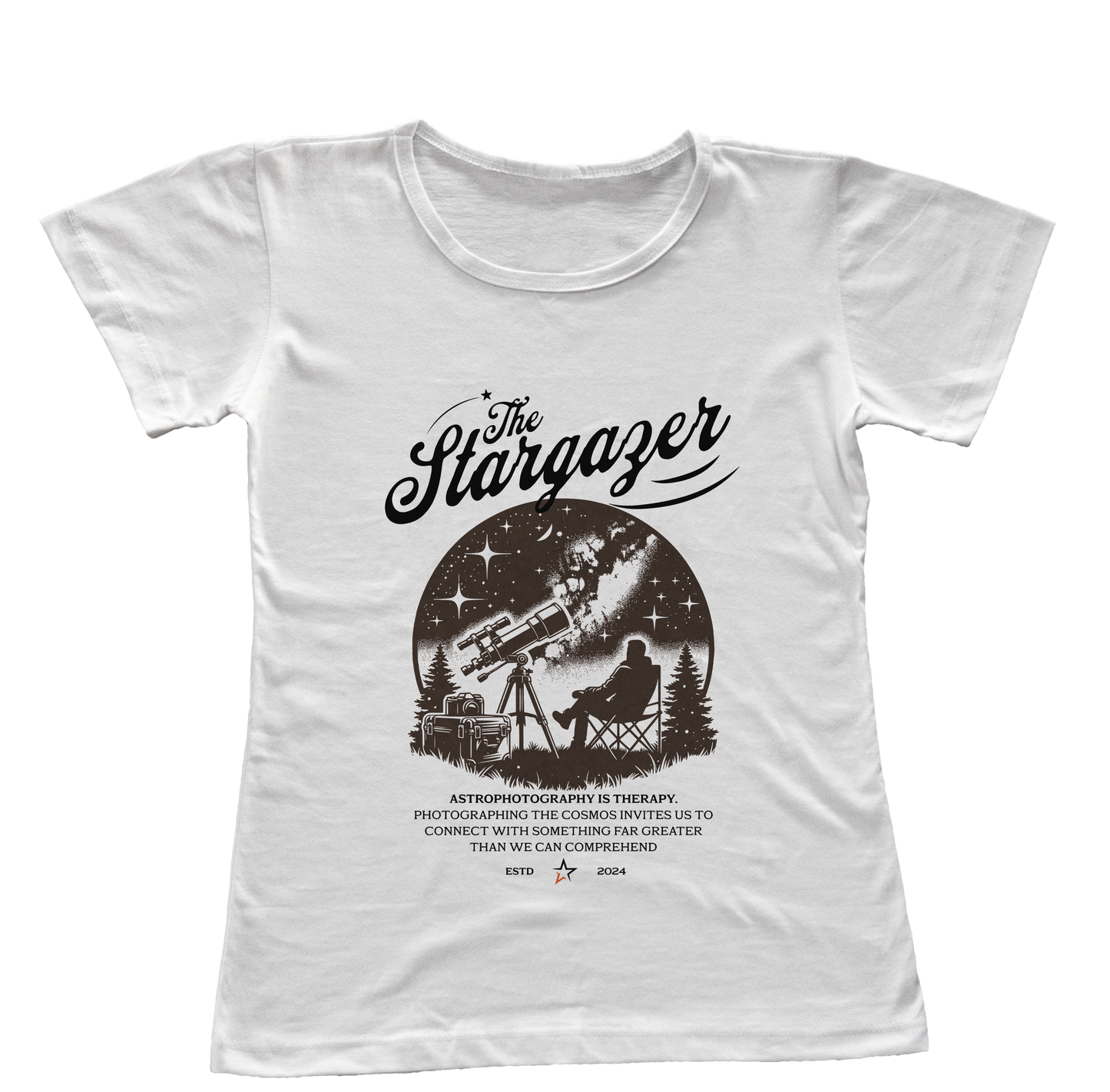Camiseta Babylook The Stargazer