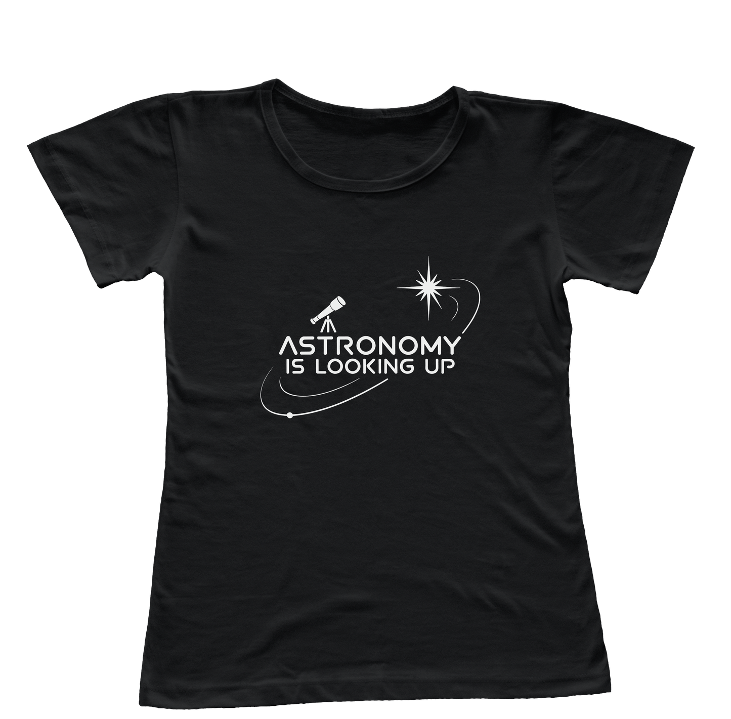 Camiseta Babylook Astronomy