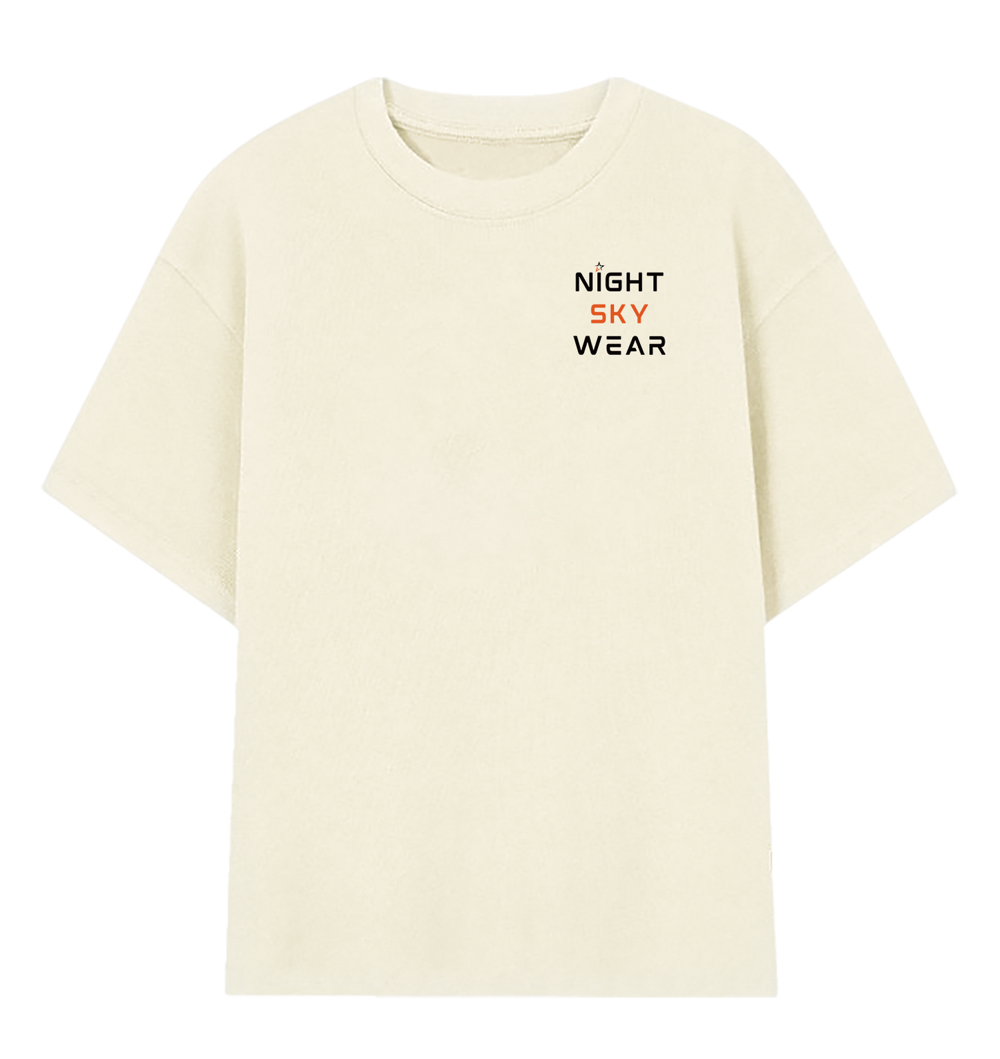 Camiseta Oversized Night Sky Wear