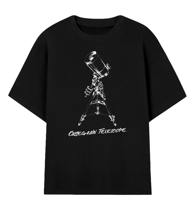 Camiseta Oversized Telescópio Cassegrain