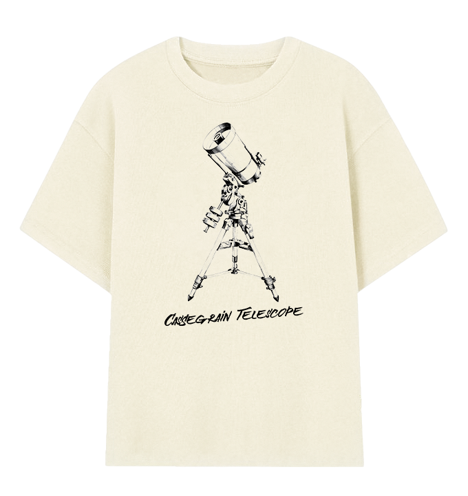 Camiseta Oversized Telescópio Cassegrain