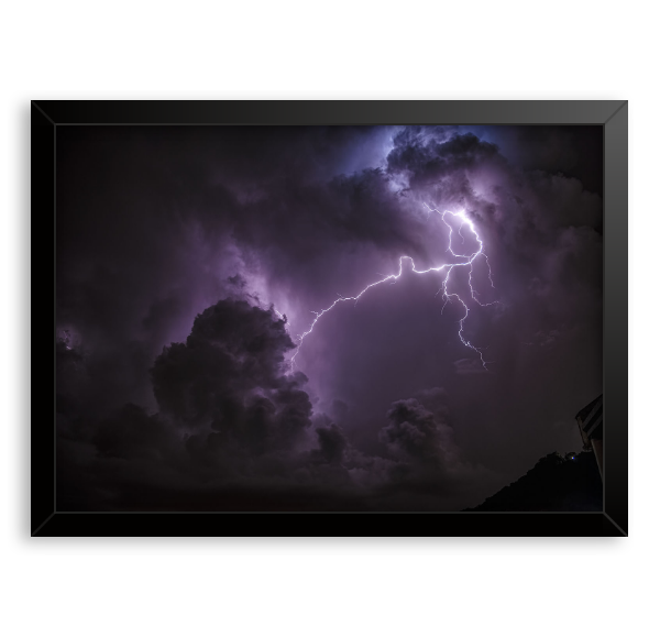 Quadro "Cores da Tempestade"
