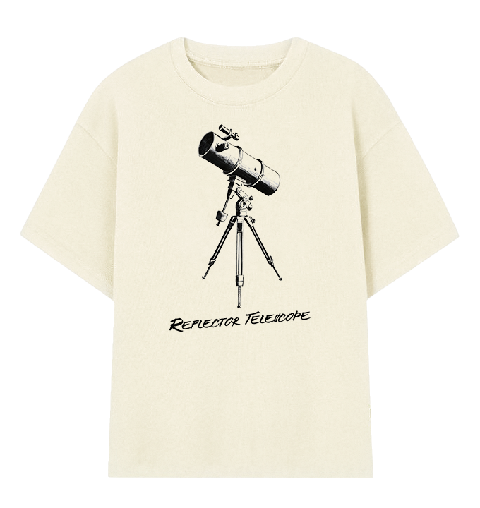 Camiseta Oversized Telescópio Refletor