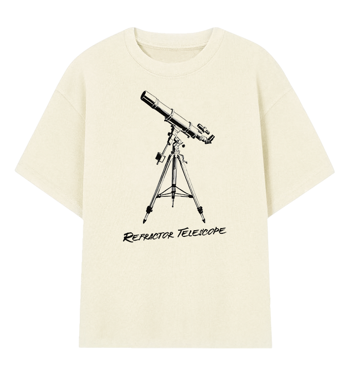 Camiseta Oversized Telescópio Refrator
