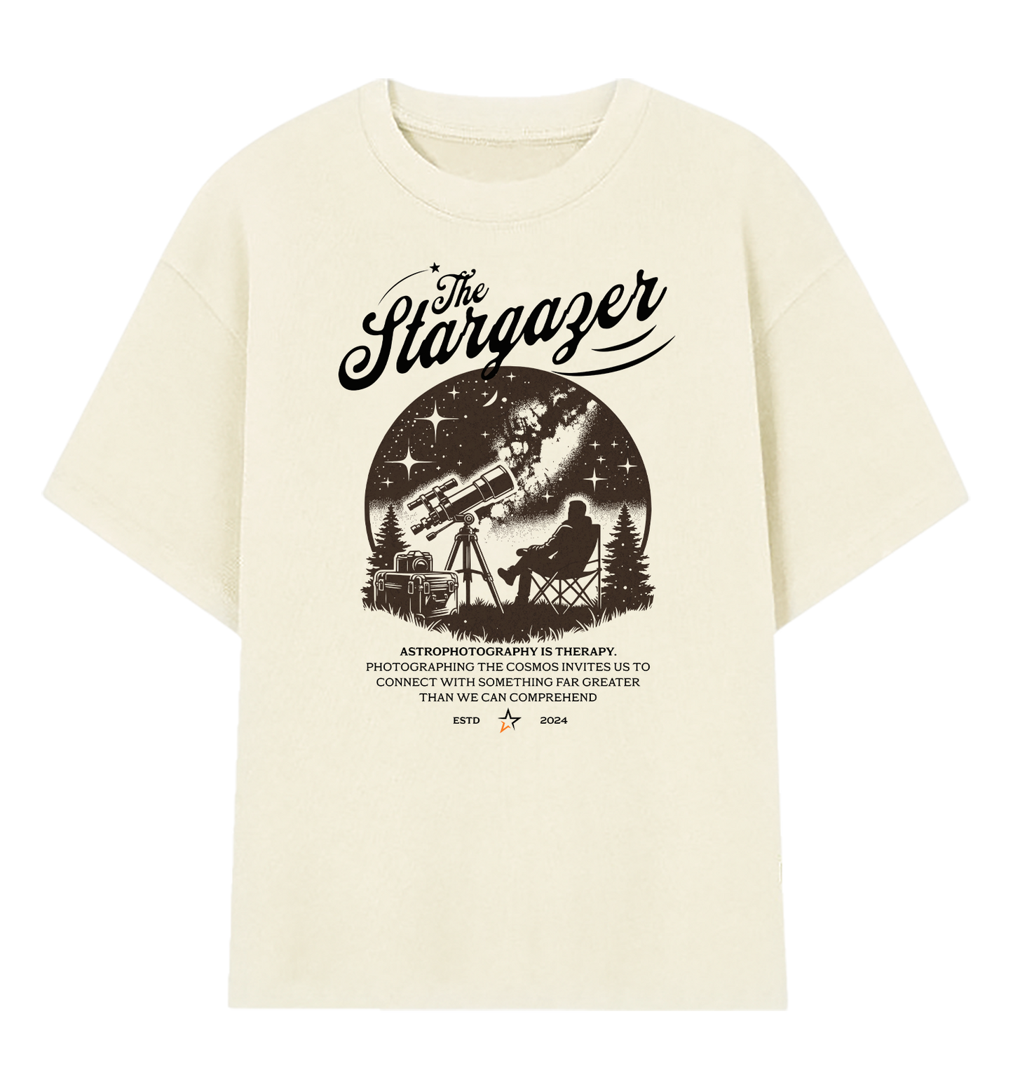 Camiseta Oversized The Stargazer