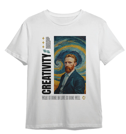 Camiseta Van Gogh's Creativity