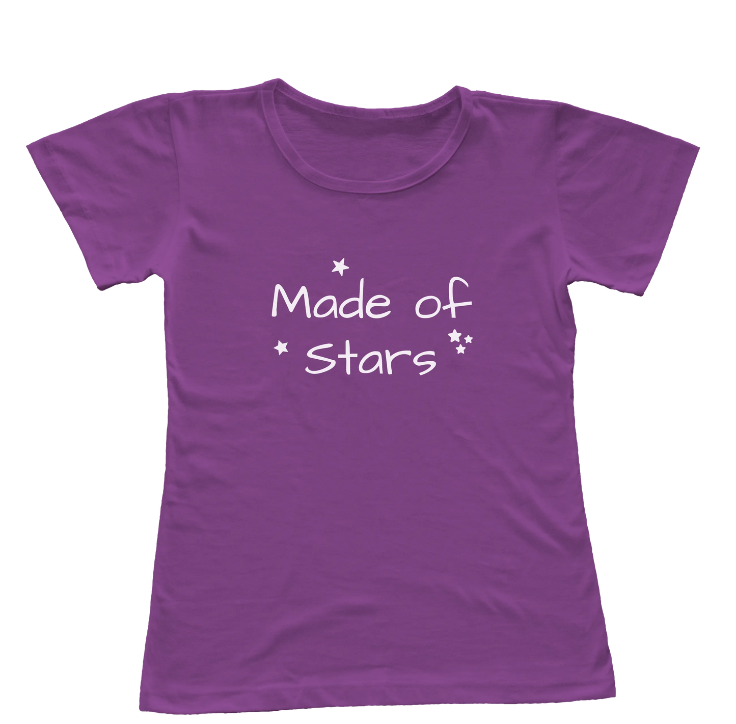 Camiseta Babylook Feito(a) de Estrelas