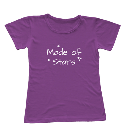 Camiseta Babylook Feito(a) de Estrelas