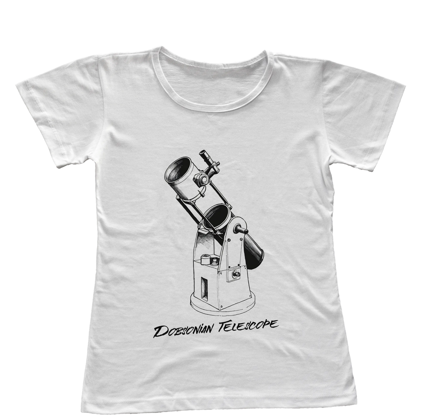 Camiseta Babylook Telescópio Dobsoniano