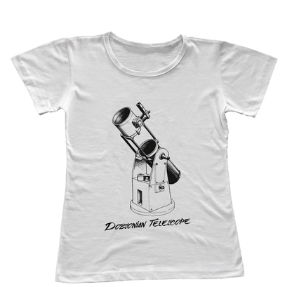 Camiseta Babylook Telescópio Dobsoniano