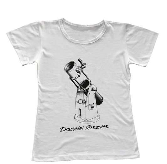 Camiseta Babylook Telescópio Dobsoniano