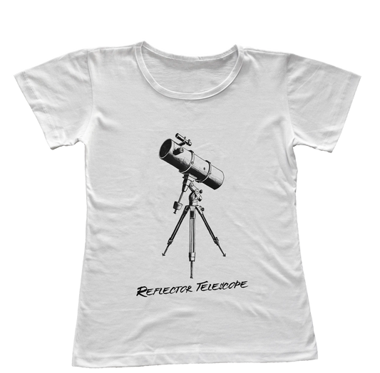 Camiseta Babylook Telescópio Refletor