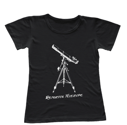 Camiseta Babylook Telescópio Refrator