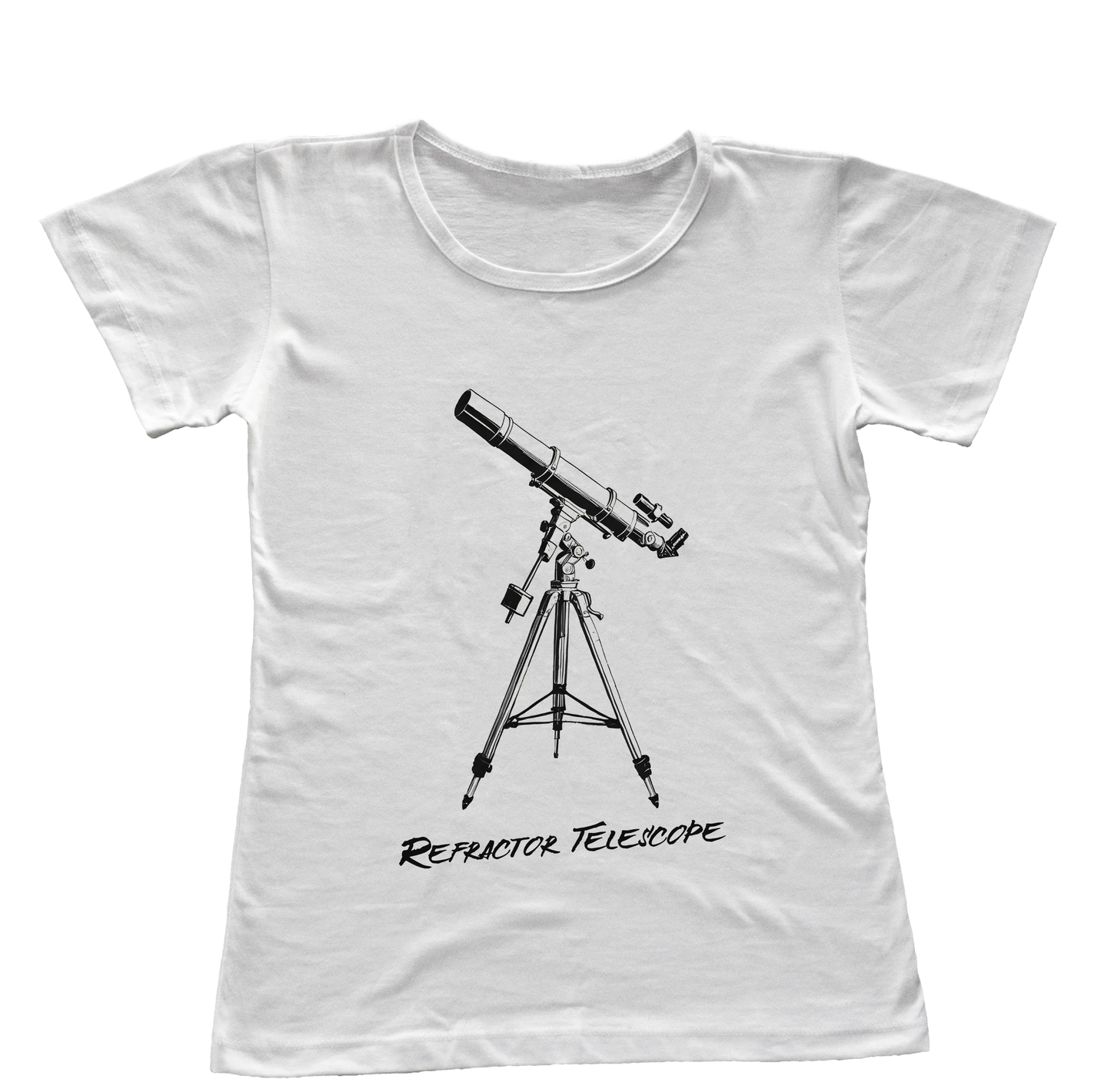 Camiseta Babylook Telescópio Refrator