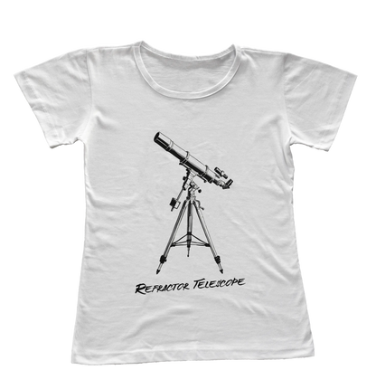 Camiseta Babylook Telescópio Refrator