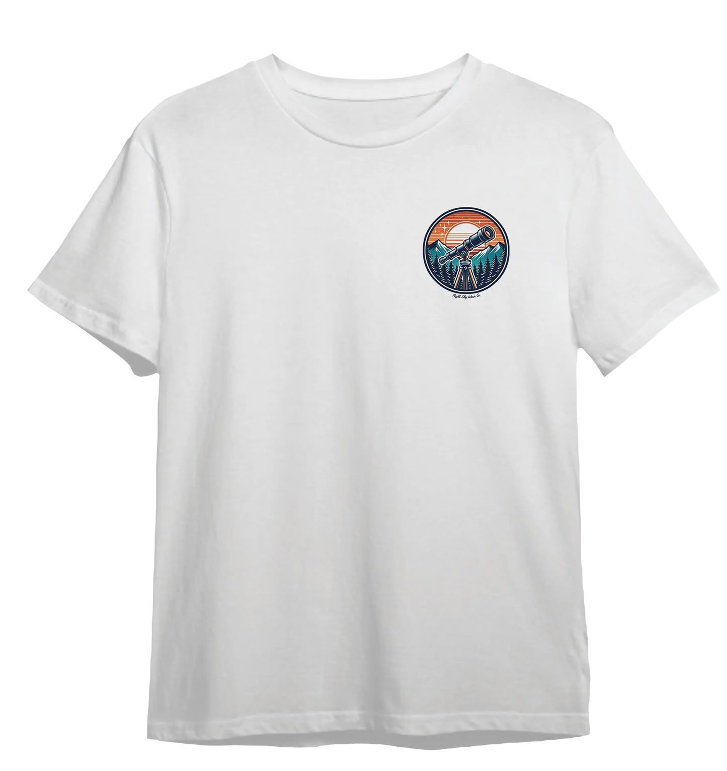 Camiseta Telescópio Minimalista
