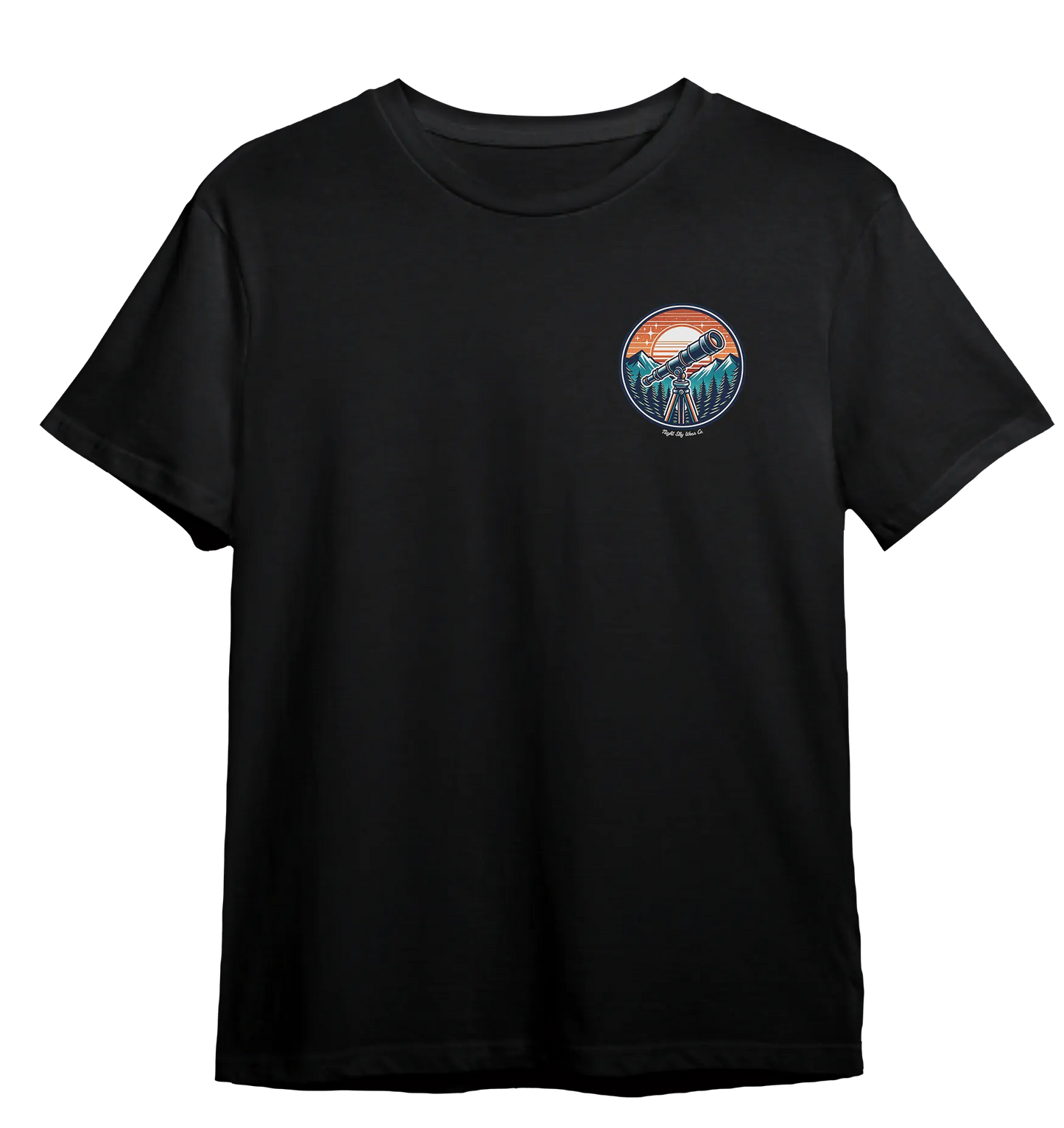 Camiseta Telescópio Minimalista