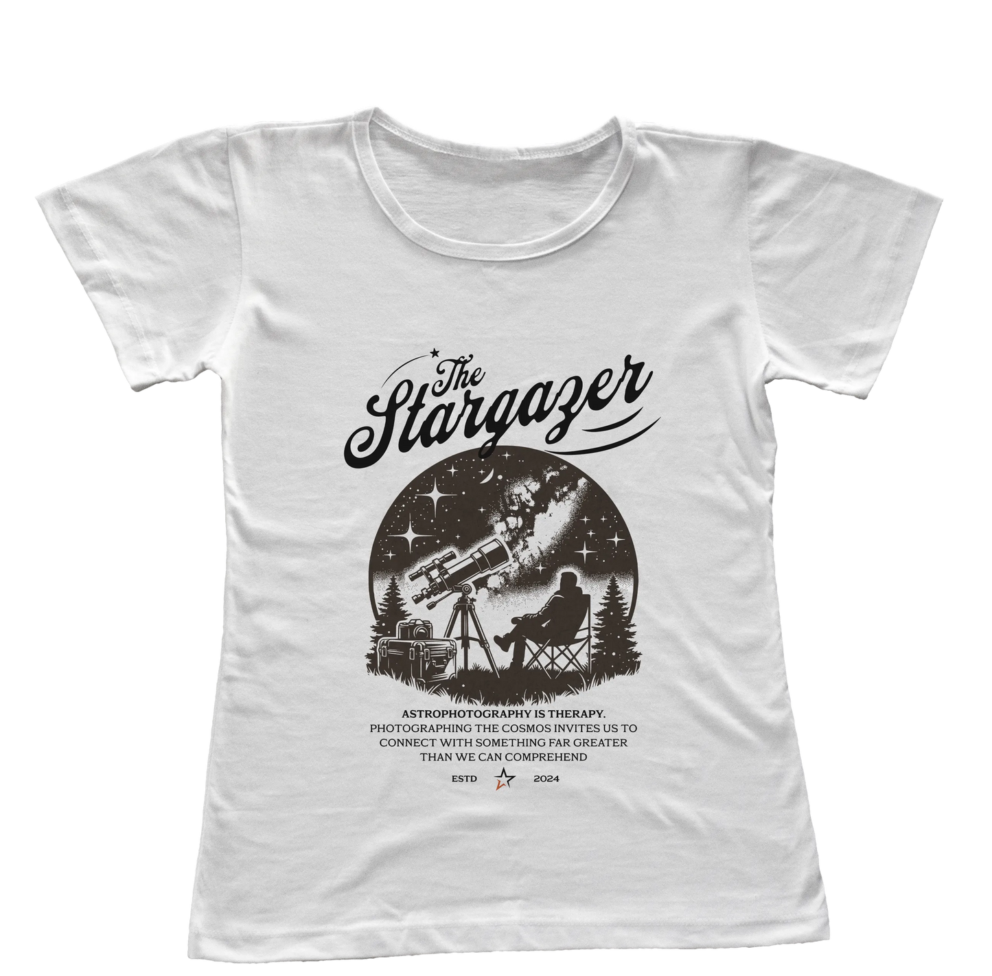 Camiseta Babylook The Stargazer