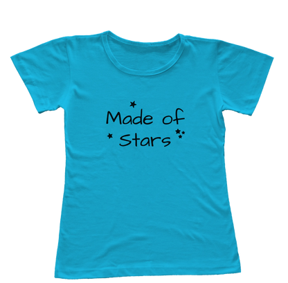 Camiseta Babylook Feito(a) de Estrelas