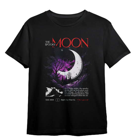 Camiseta Spooky Moon