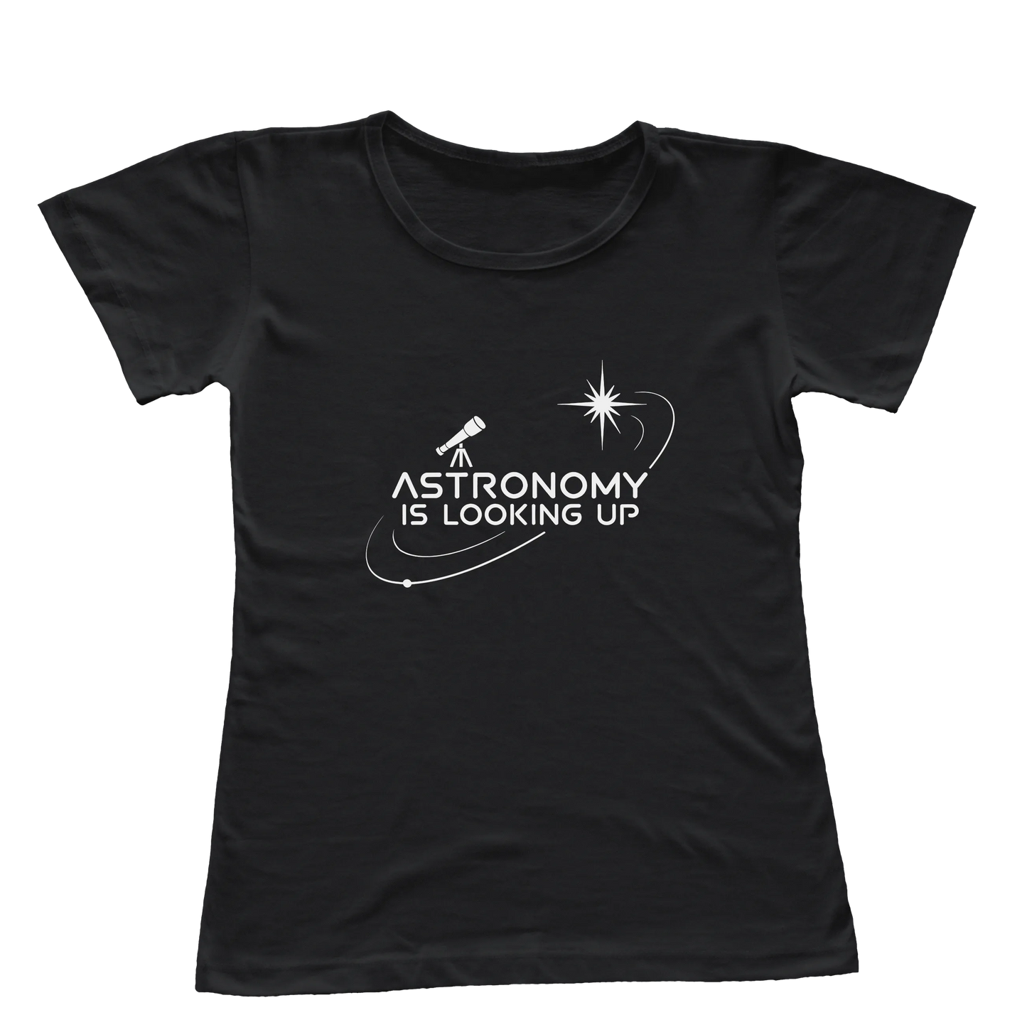 Camiseta Babylook Astronomy