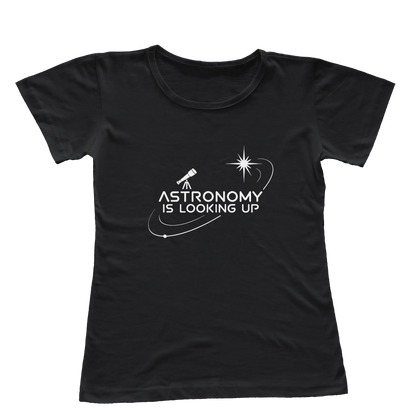 Camiseta Babylook Astronomy