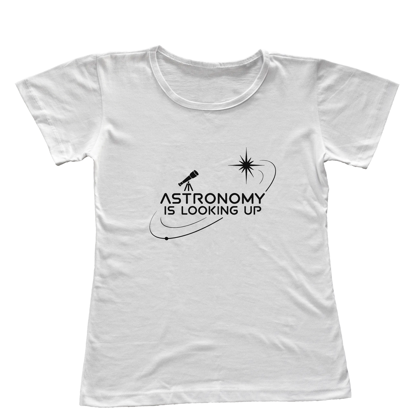 Camiseta Babylook Astronomy