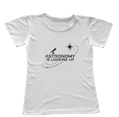 Camiseta Babylook Astronomy