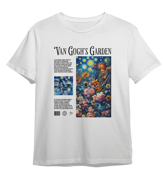 Camiseta Jardim de Van Gogh