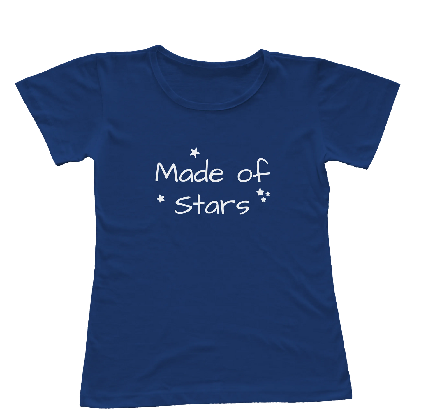 Camiseta Babylook Feito(a) de Estrelas