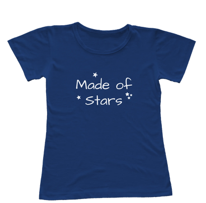 Camiseta Babylook Feito(a) de Estrelas
