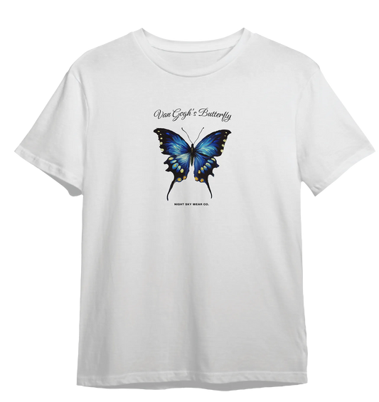 Camiseta Borboleta de Van Gogh