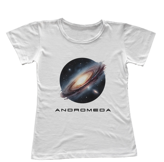 Camiseta Babylook Andrômeda