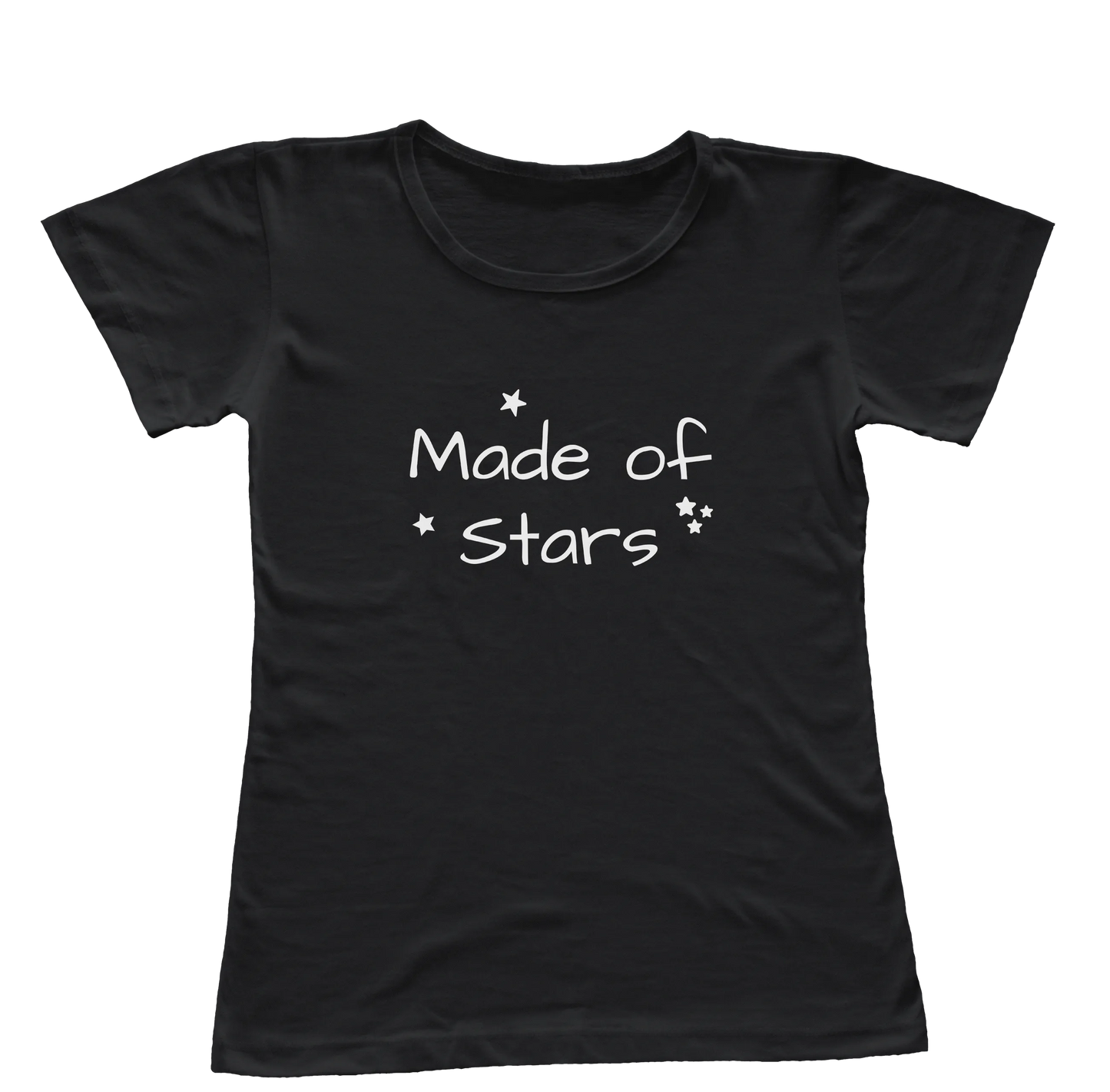 Camiseta Babylook Feito(a) de Estrelas