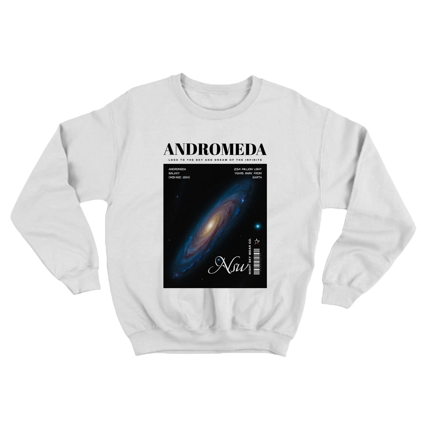 Moletom s/Capuz Andromeda Galaxy