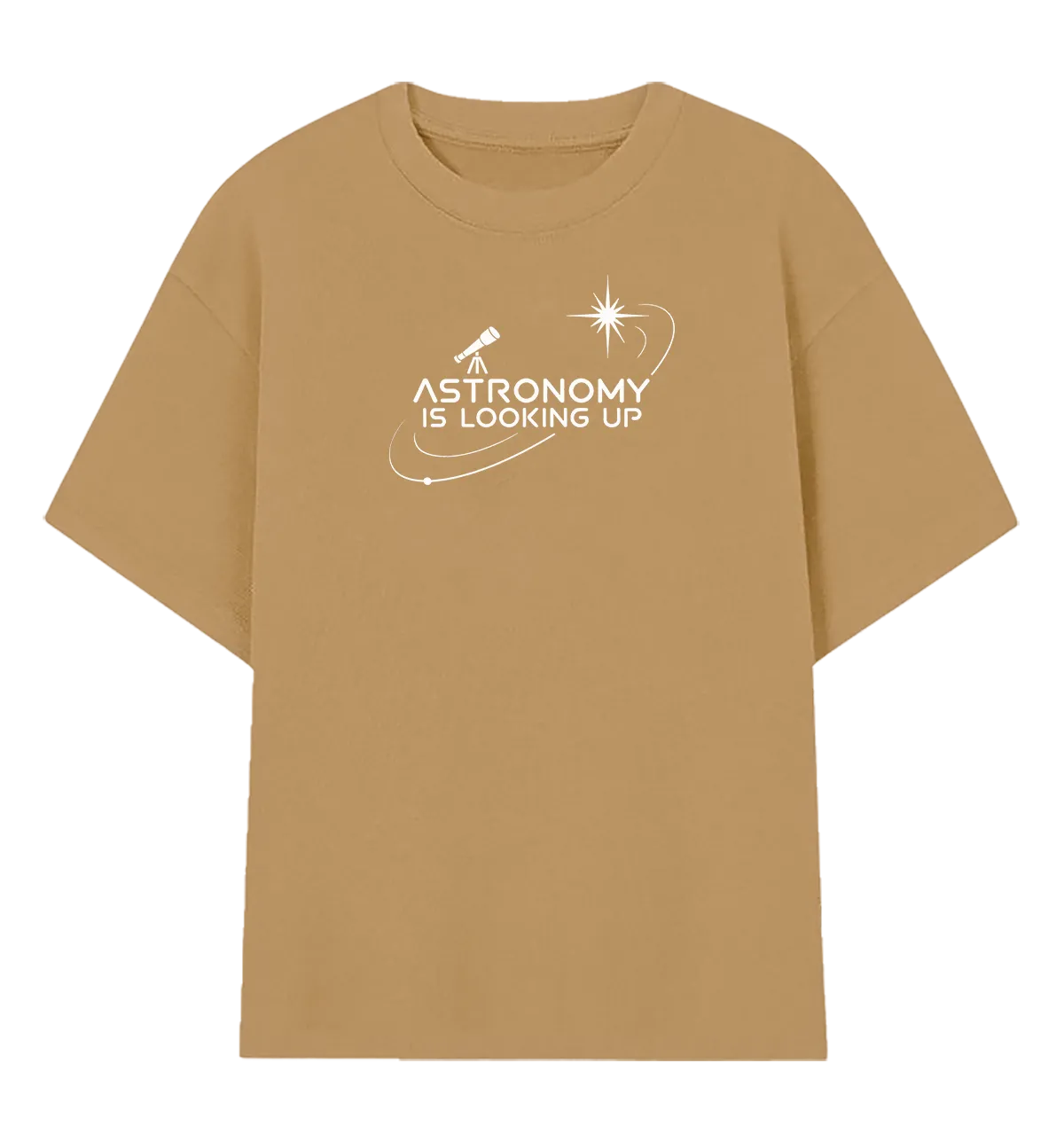 Camiseta Oversized Astronomy