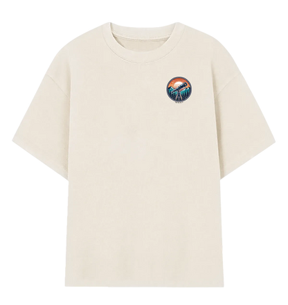 Camiseta Oversized Telescópio Minimalista