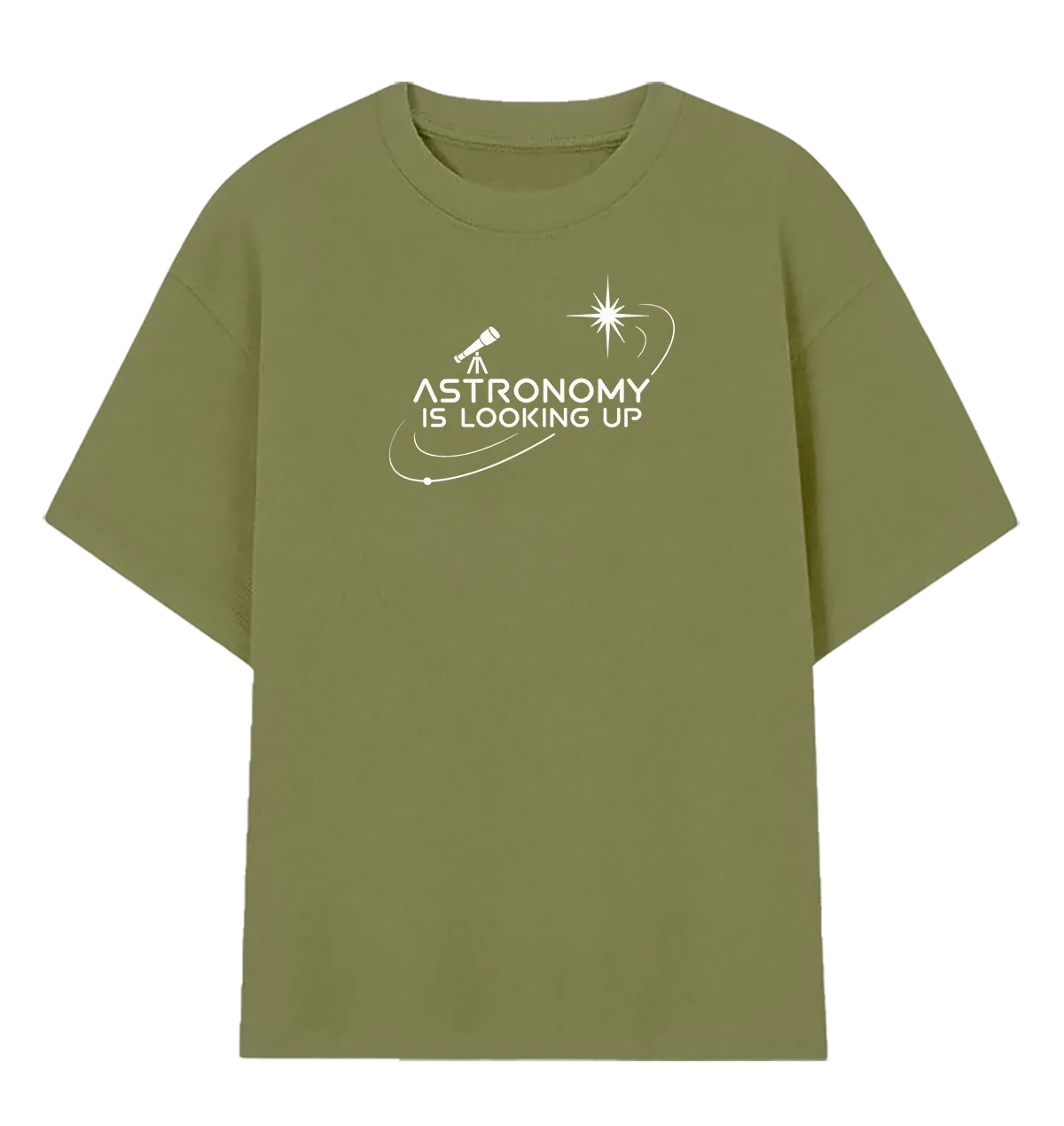 Camiseta Oversized Astronomy