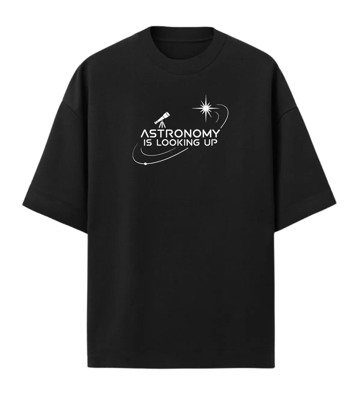 Camiseta Oversized Astronomy
