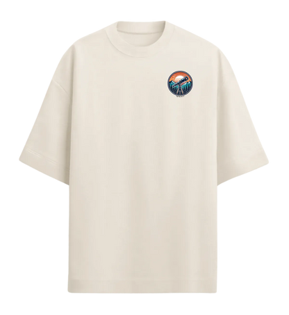 Camiseta Oversized Telescópio Minimalista