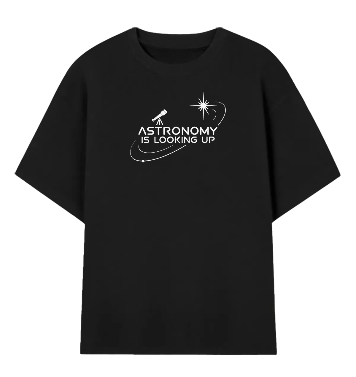 Camiseta Oversized Astronomy